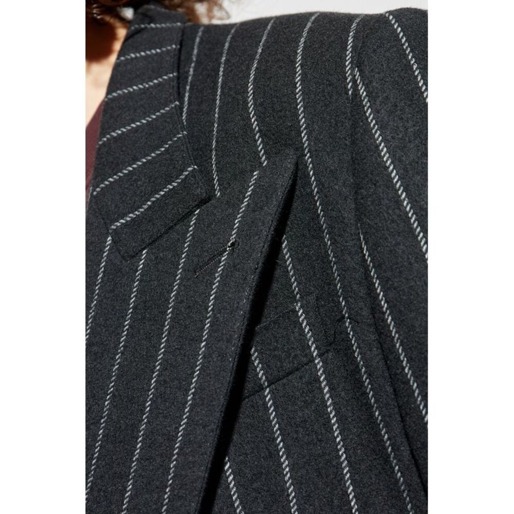 Pinstripe Pattern Blazer - Picture 3 of 3